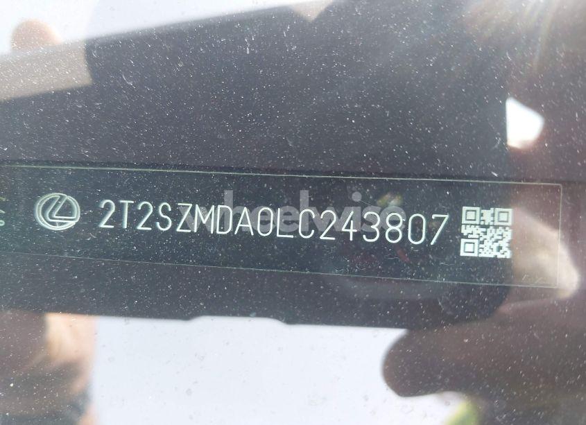 Photo 17 of 2020 Lexus Rx 350 F SPORT (VIN 2T2SZMDA0LC243807)