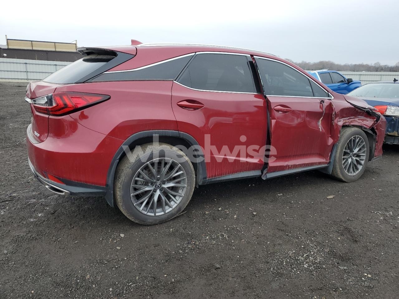 Photo 3 of 2022 LEXUS RX 350 F SPORT (VIN 2T2SZMDA2NC328957)