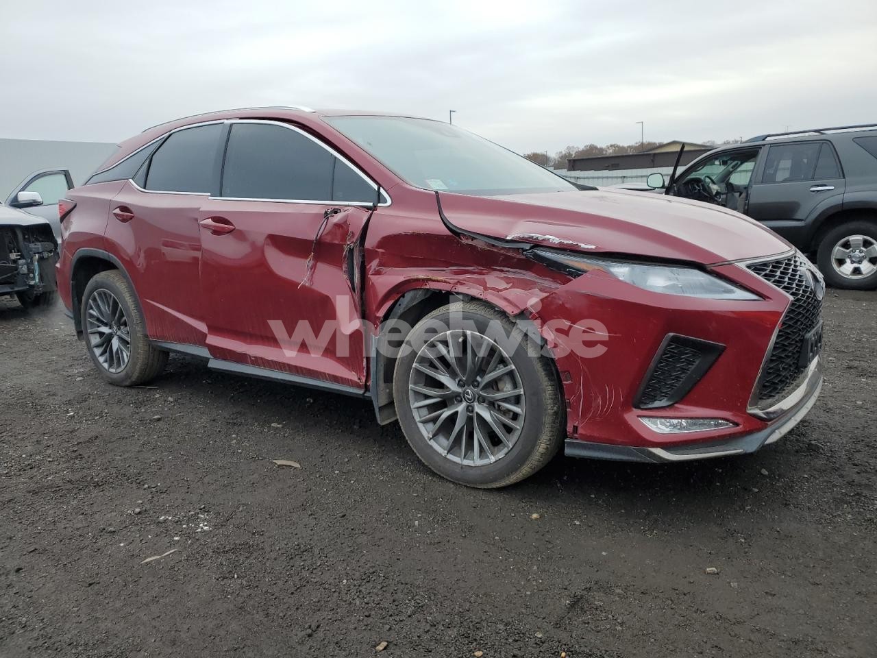 Photo 4 of 2022 LEXUS RX 350 F SPORT (VIN 2T2SZMDA2NC328957)