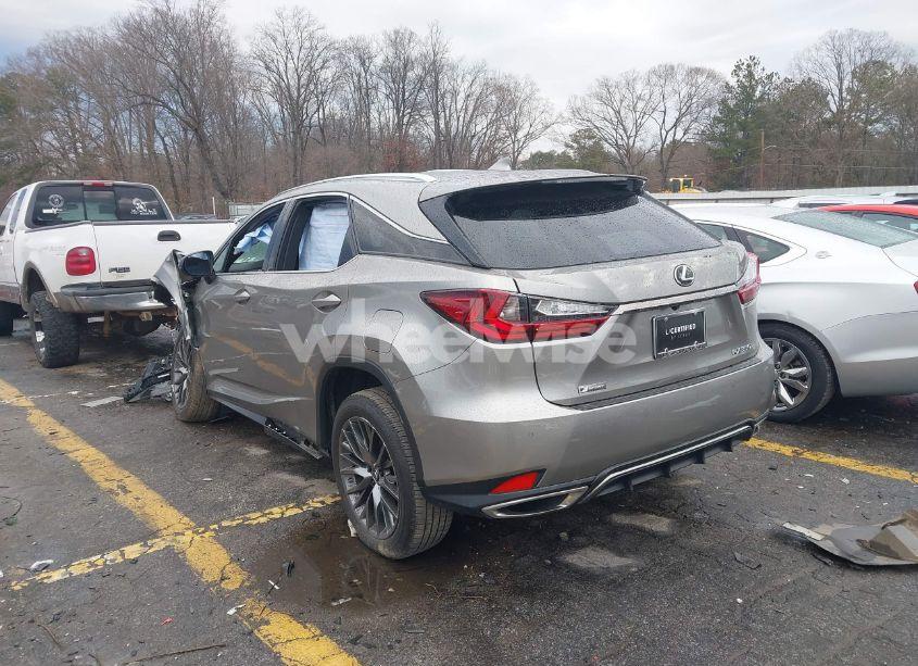Photo 3 of 2022 Lexus Rx 350 F SPORT APPEARANCE (VIN 2T2SZMDA2NC368312)