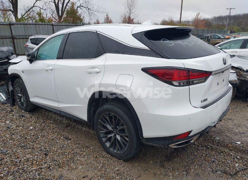 Photo 3 of 2022 Lexus Rx 350 F SPORT APPEARANCE (VIN 2T2SZMDA8NC344029)
