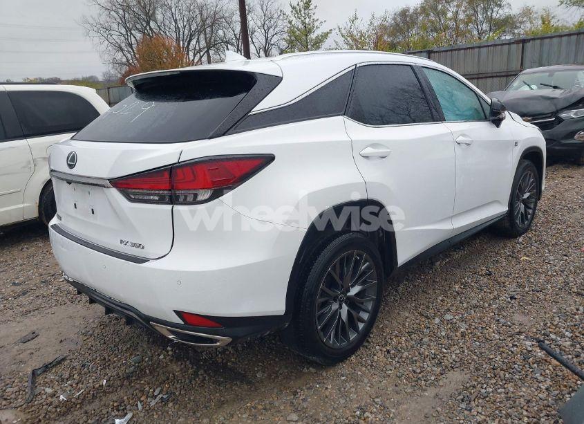 Photo 4 of 2022 Lexus Rx 350 F SPORT APPEARANCE (VIN 2T2SZMDA8NC344029)