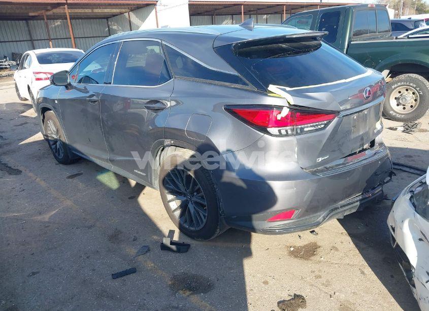 Photo 3 of 2022 Lexus Rx 450H F SPORT HANDLING (VIN 2T2YGMDA0NC072513)