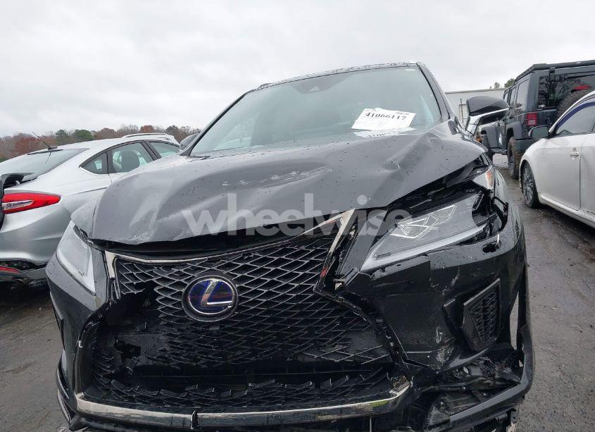 Photo 12 of 2022 Lexus Rx 450H F SPORT HANDLING (VIN 2T2YGMDA0NC090381)