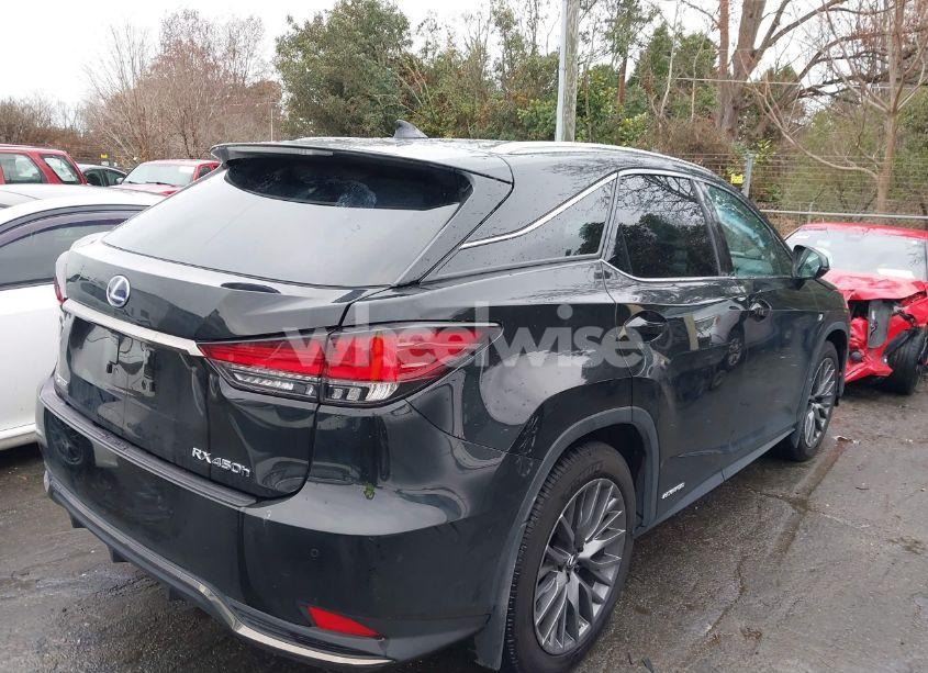 Photo 4 of 2022 Lexus Rx 450H F SPORT HANDLING (VIN 2T2YGMDA0NC090381)