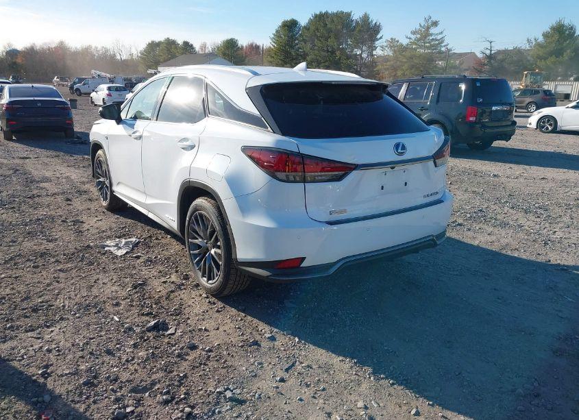 Photo 3 of 2022 Lexus Rx 450H F SPORT HANDLING (VIN 2T2YGMDA4NC092781)