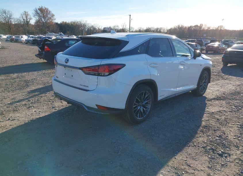 Photo 4 of 2022 Lexus Rx 450H F SPORT HANDLING (VIN 2T2YGMDA4NC092781)