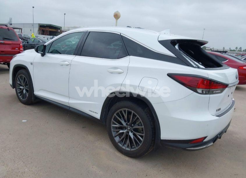Photo 3 of 2022 Lexus Rx 450H F SPORT HANDLING (VIN 2T2YGMDA8NC091665)