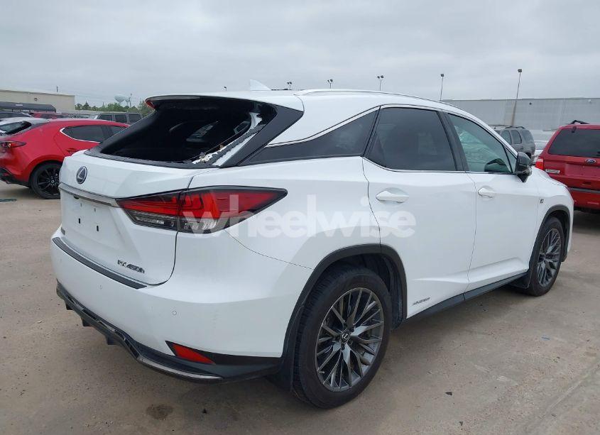Photo 4 of 2022 Lexus Rx 450H F SPORT HANDLING (VIN 2T2YGMDA8NC091665)