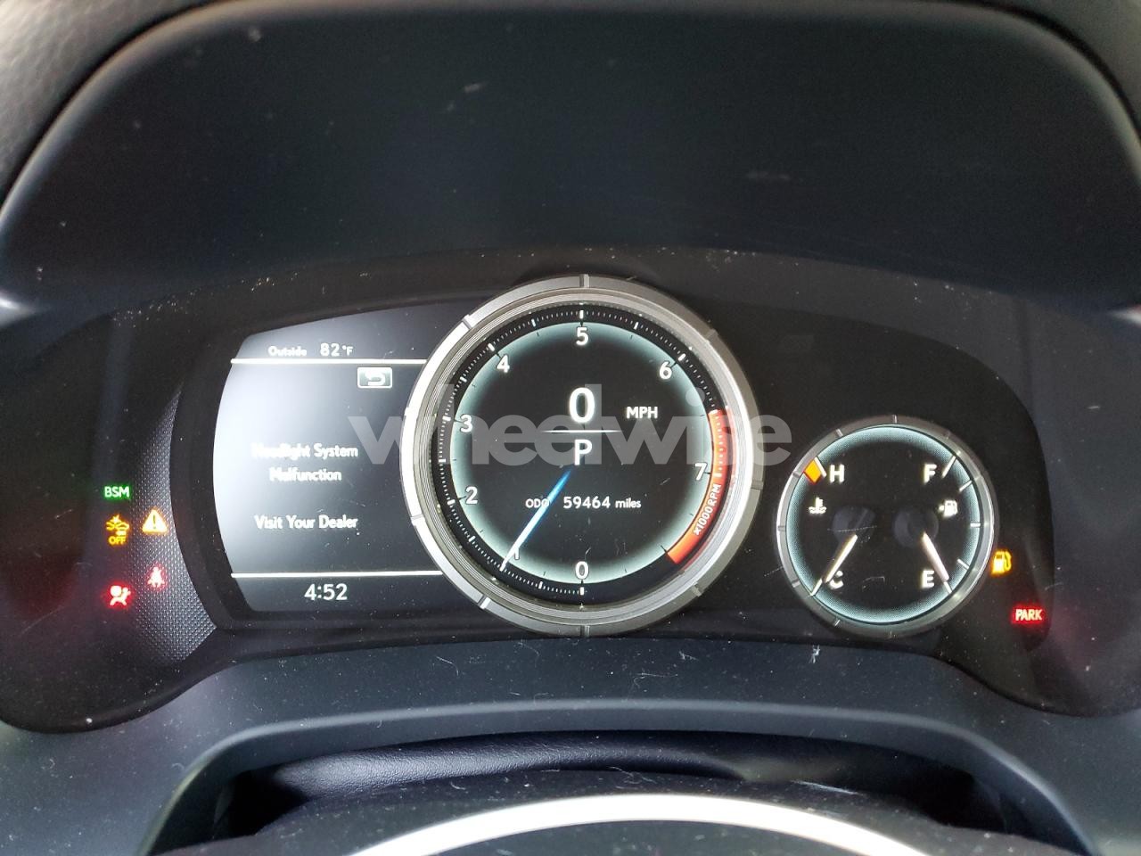 Photo 9 of 2020 LEXUS RX 350 F SPORT (VIN 2T2YZMDA2LC215629)