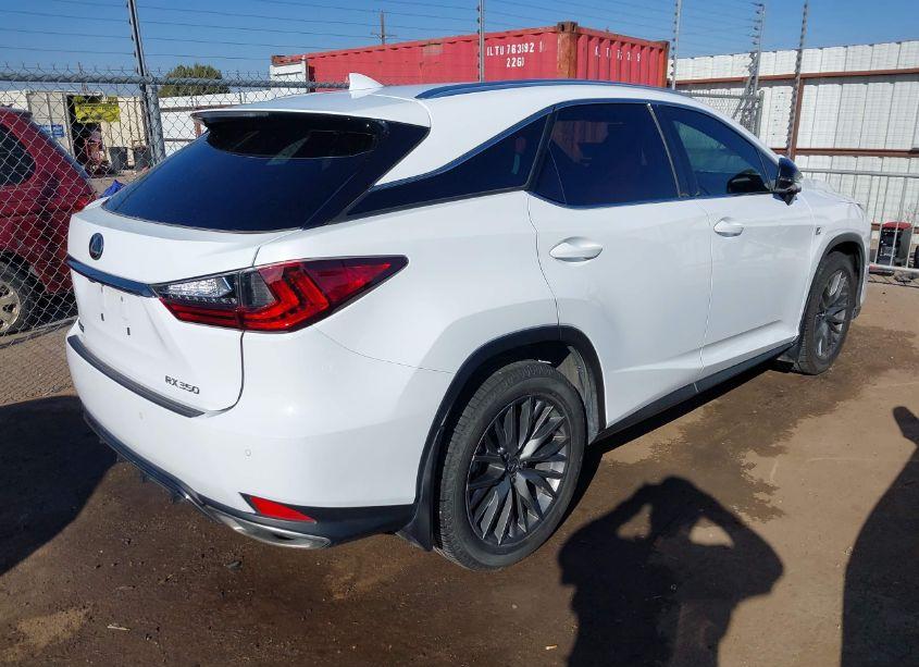 Photo 4 of 2022 Lexus Rx 350 F SPORT HANDLING (VIN 2T2YZMDA5NC366323)