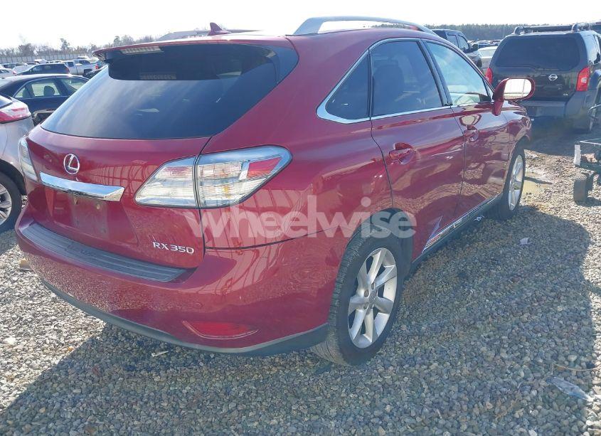 Photo 4 of 2011 Lexus Rx 350 (VIN 2T2ZK1BA0BC051337)