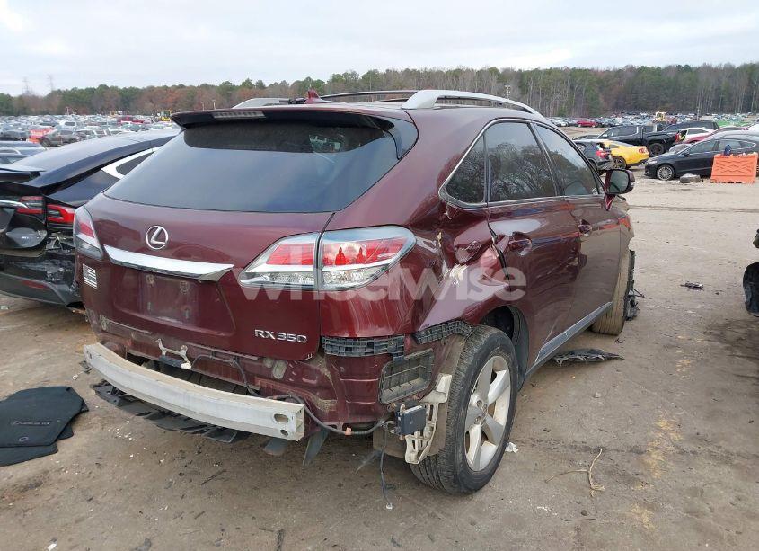 Photo 4 of 2013 Lexus Rx 350 (VIN 2T2ZK1BA2DC095228)