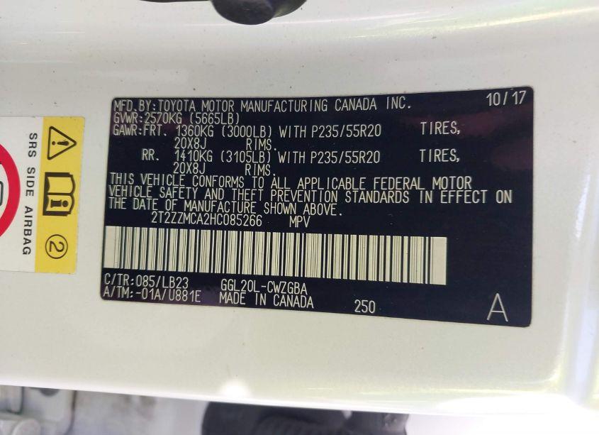 Photo 9 of 2017 Lexus Rx 350 (VIN 2T2ZZMCA2HC085266)