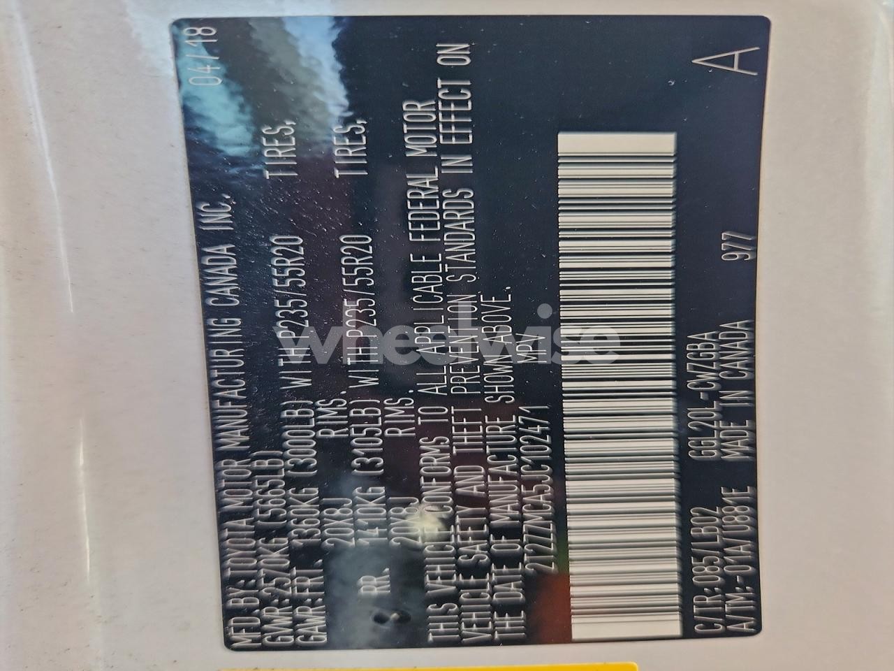 Photo 13 of 2018 LEXUS RX 350 BASE (VIN 2T2ZZMCA5JC102471)