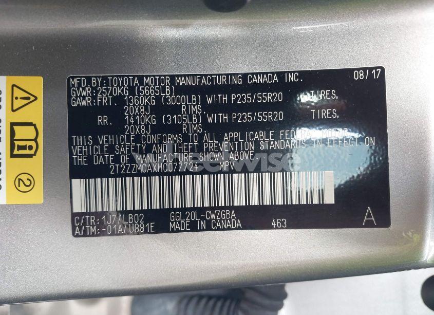 Photo 9 of 2017 Lexus Rx 350 (VIN 2T2ZZMCAXHC077724)