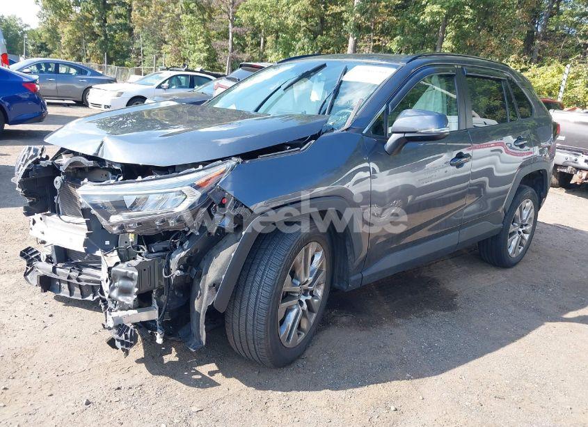 Photo 2 of 2021 Toyota Rav4 XLE PREMIUM (VIN 2T3A1RFV2MC211423)
