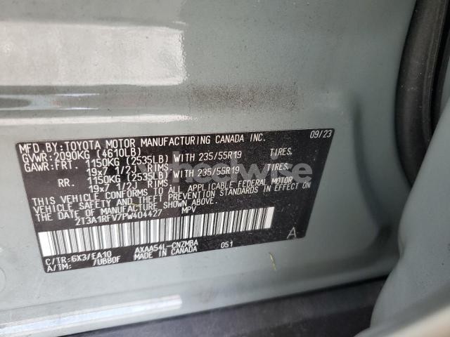 Photo 15 of 2023 TOYOTA RAV4 XLE PREMIUM (VIN 2T3A1RFV7PW404427)