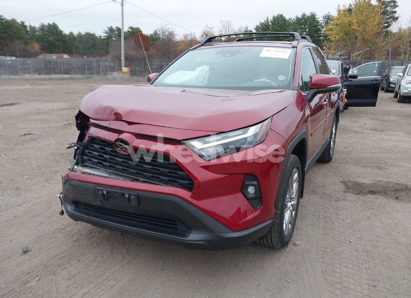 Photo 2 of 2022 Toyota Rav4 XLE PREMIUM (VIN 2T3A1RFV9NW313480)