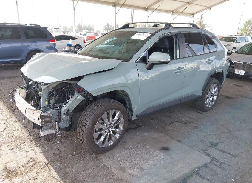 Photo 2 of 2021 Toyota Rav4 XLE PREMIUM (VIN 2T3A1RFVXMW188715)