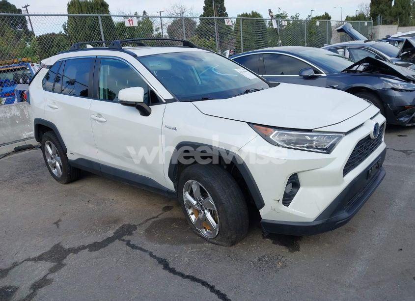2021 Toyota Rav4 HYBRID XLE PREMIUM (VIN 2T3B6RFV0MW023567) main photo