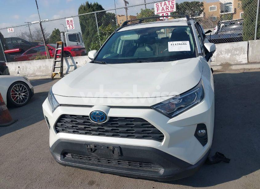 Photo 12 of 2021 Toyota Rav4 HYBRID XLE PREMIUM (VIN 2T3B6RFV0MW023567)
