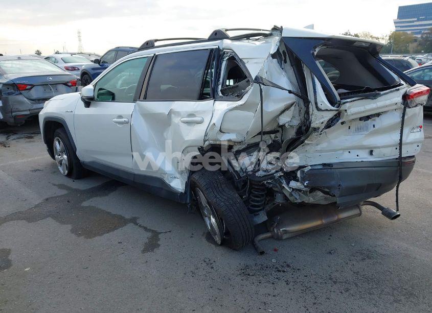 Photo 3 of 2021 Toyota Rav4 HYBRID XLE PREMIUM (VIN 2T3B6RFV0MW023567)