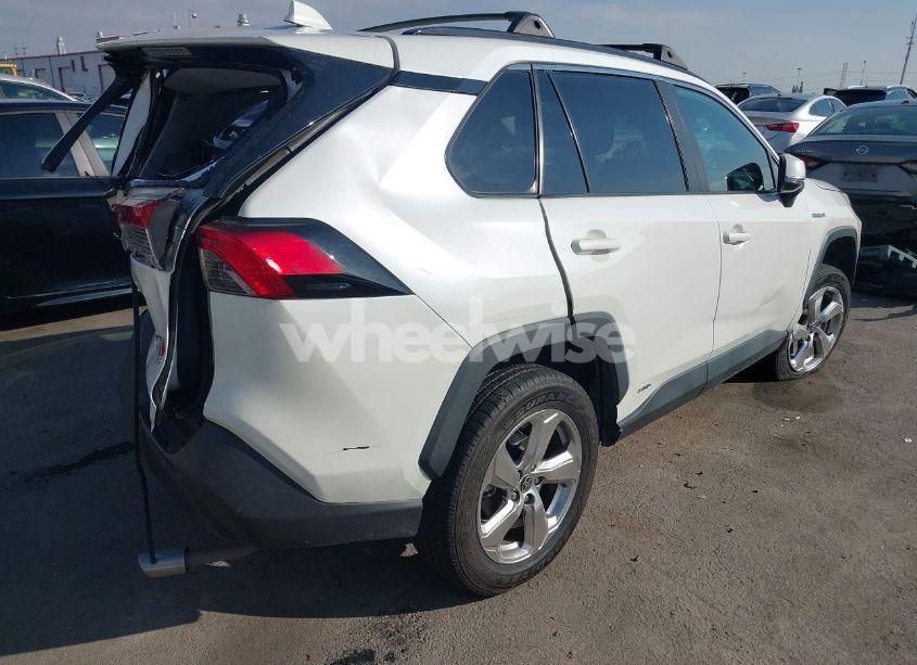 Photo 4 of 2021 Toyota Rav4 HYBRID XLE PREMIUM (VIN 2T3B6RFV0MW023567)