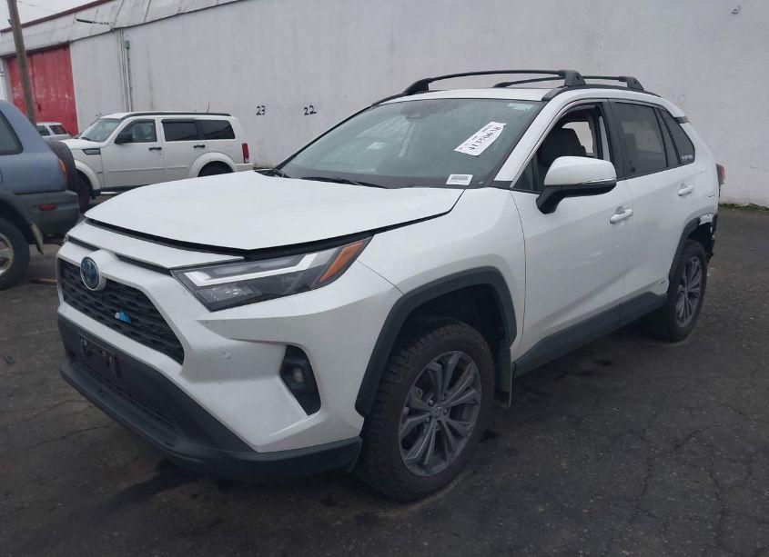 Photo 2 of 2023 Toyota Rav4 HYBRID XLE PREMIUM (VIN 2T3B6RFV0PW044696)