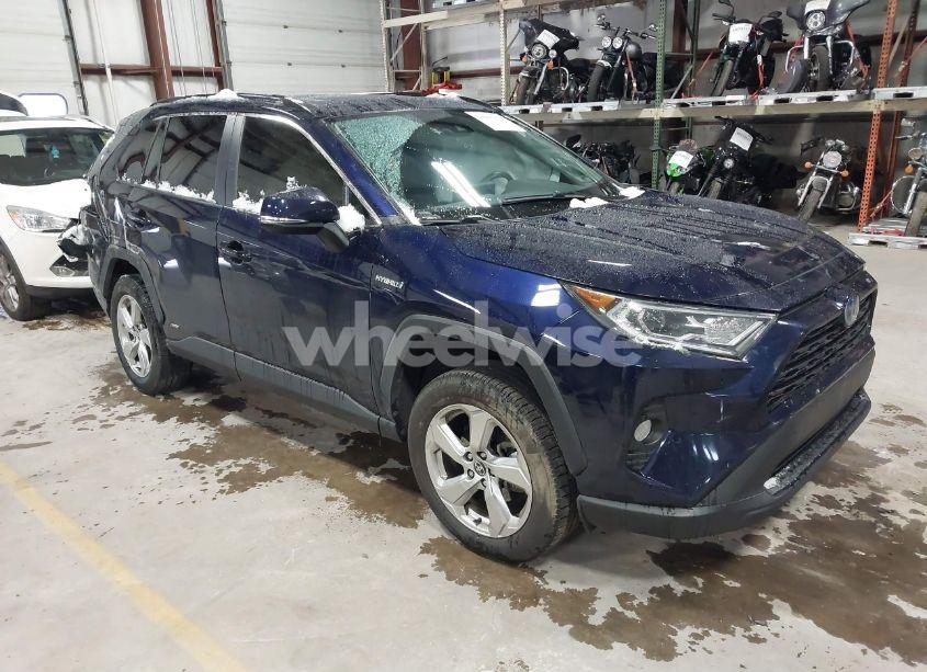 2021 Toyota Rav4 HYBRID XLE PREMIUM (VIN 2T3B6RFV1MW022637) main photo