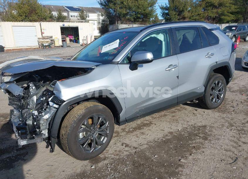 Photo 2 of 2024 Toyota Rav4 HYBRID XLE PREMIUM (VIN 2T3B6RFV6RW066656)