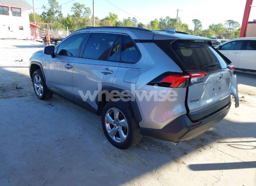 Photo 3 of 2021 Toyota Rav4 HYBRID XLE PREMIUM (VIN 2T3B6RFV9MW028928)