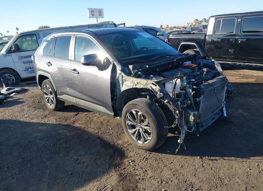 2022 Toyota Rav4 HYBRID XLE PREMIUM (VIN 2T3B6RFV9NW036318) main photo