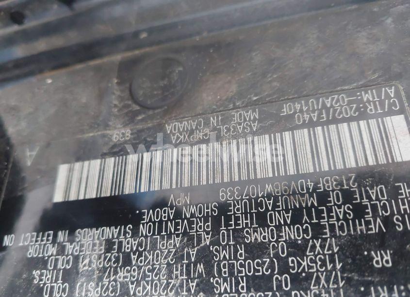 Photo 9 of 2011 Toyota Rav4 (VIN 2T3BF4DV9BW107339)