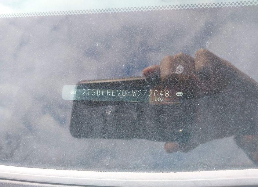 Photo 9 of 2015 Toyota Rav4 LE (VIN 2T3BFREV0FW272648)