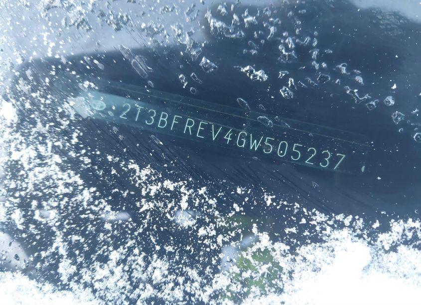 Photo 17 of 2016 Toyota Rav4 LE (VIN 2T3BFREV4GW505237)