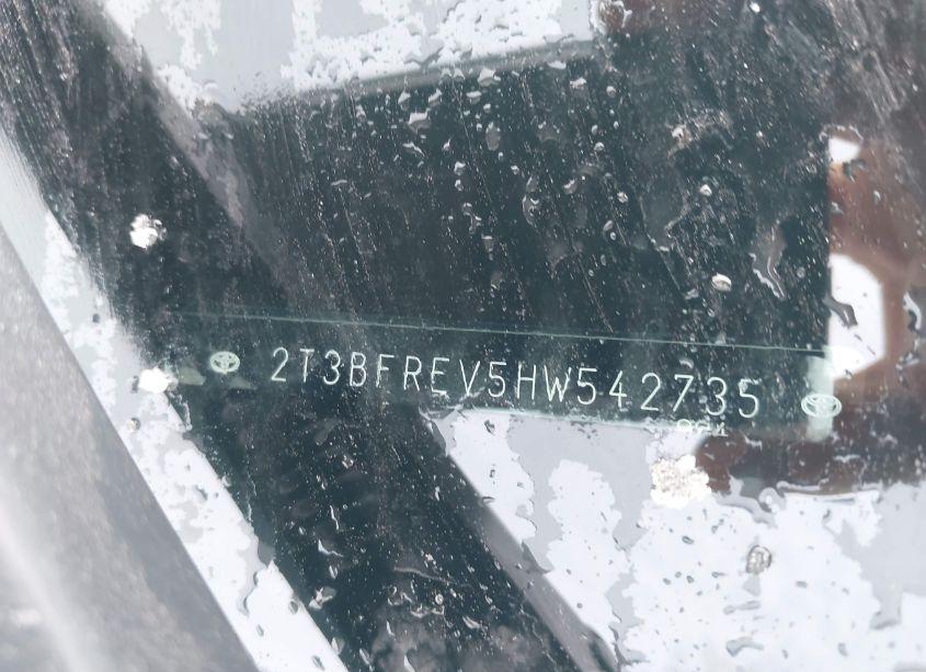 Photo 9 of 2017 Toyota Rav4 LE (VIN 2T3BFREV5HW542735)