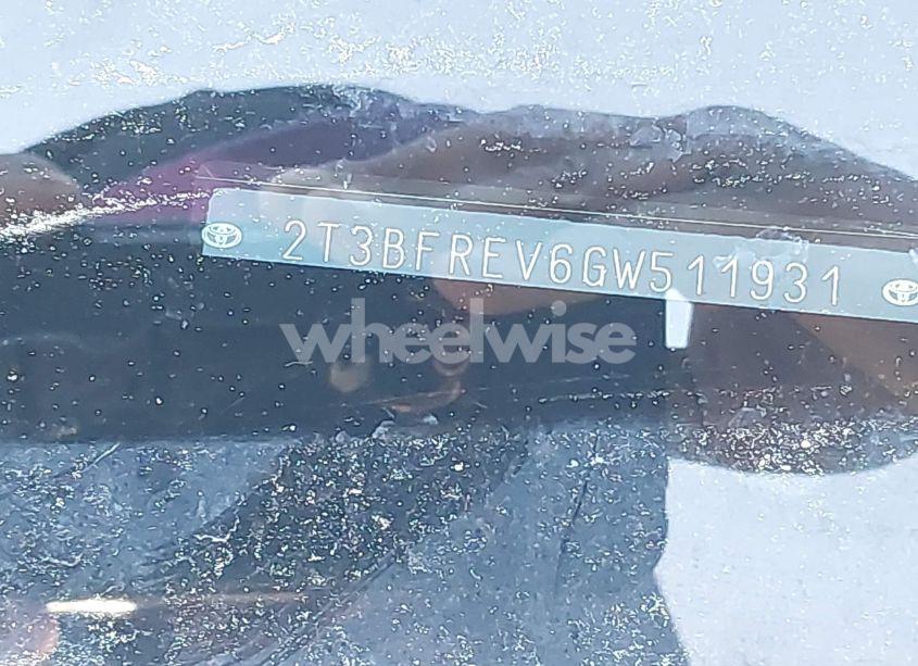 Photo 16 of 2016 Toyota Rav4 LE (VIN 2T3BFREV6GW511931)