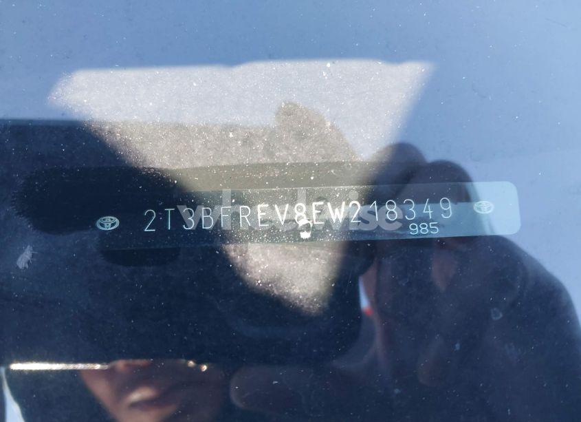 Photo 9 of 2014 Toyota Rav4 LE (VIN 2T3BFREV8EW218349)