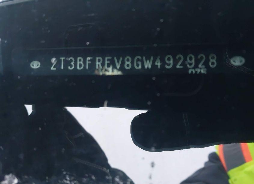 Photo 9 of 2016 Toyota Rav4 LE (VIN 2T3BFREV8GW492928)