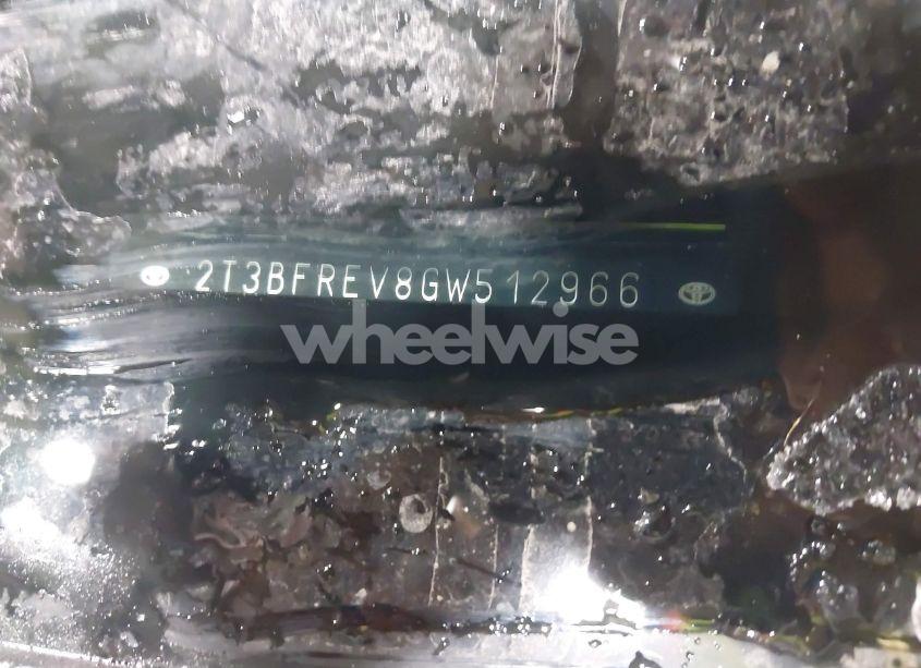 Photo 9 of 2016 Toyota Rav4 LE (VIN 2T3BFREV8GW512966)