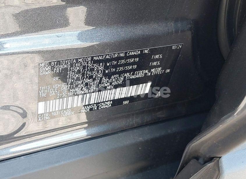 Photo 9 of 2024 Toyota Rav4 XLE PREMIUM (VIN 2T3C1RFV6RW364871)