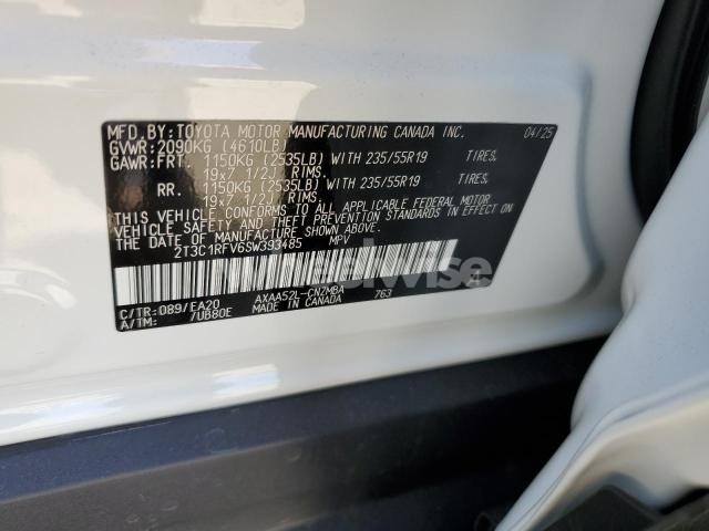 Photo 6 of 2025 TOYOTA RAV4 XLE PREMIUM (VIN 2T3C1RFV6SW393485)