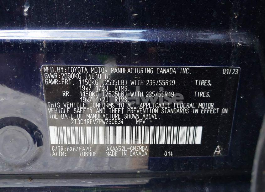 Photo 9 of 2023 Toyota Rav4 XLE PREMIUM (VIN 2T3C1RFV7PW250634)