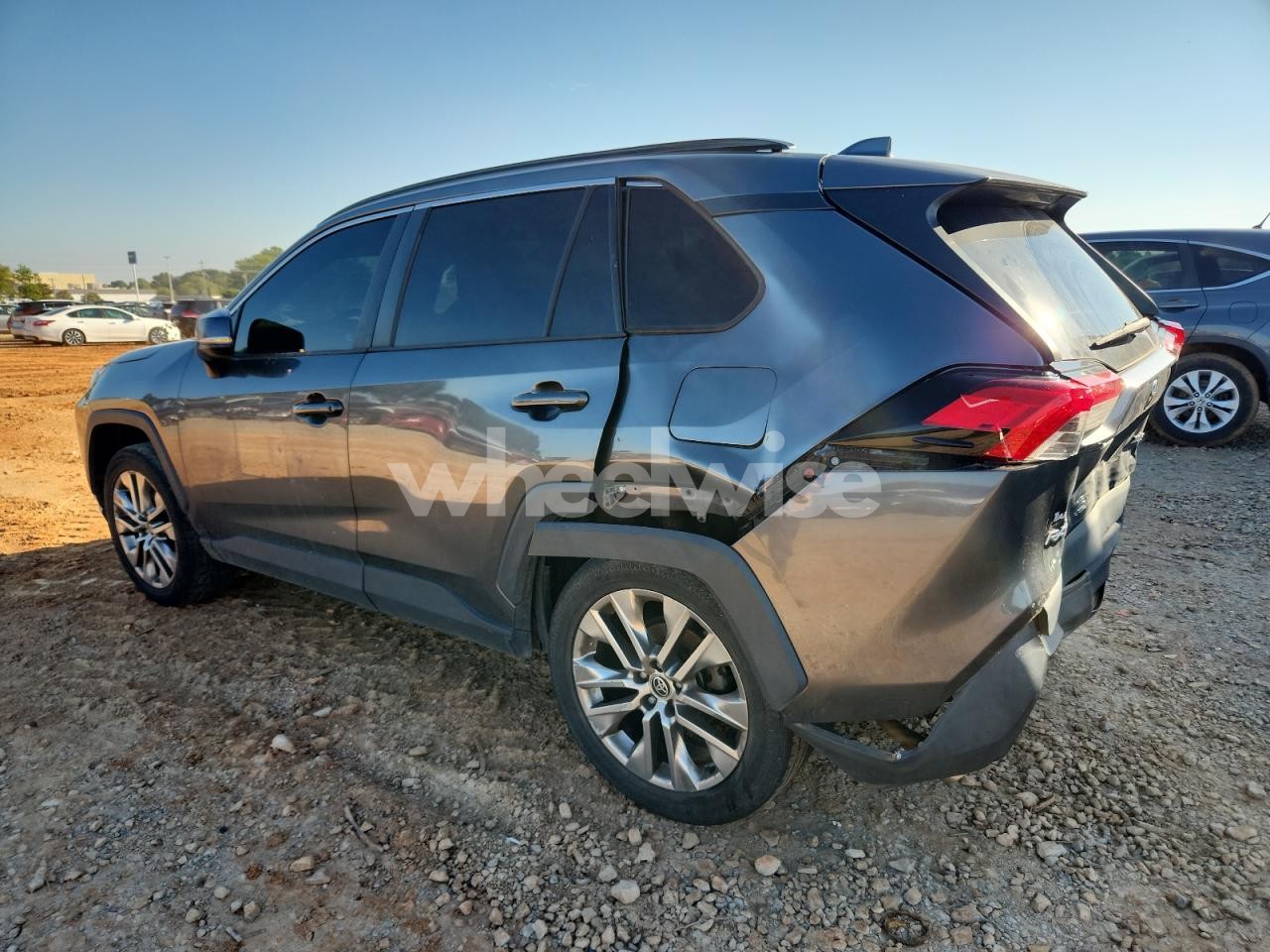 Photo 2 of 2021 TOYOTA RAV4 XLE PREMIUM (VIN 2T3C1RFV9MC121064)