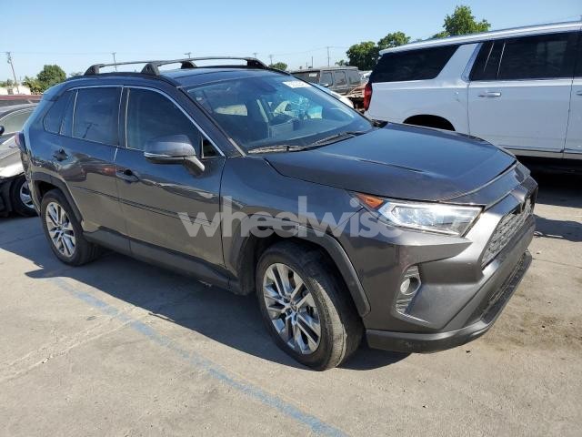Photo 2 of 2021 TOYOTA RAV4 XLE PREMIUM (VIN 2T3C1RFVXMC108503)