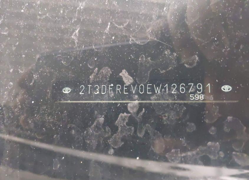 Photo 9 of 2014 Toyota Rav4 LIMITED (VIN 2T3DFREV0EW126791)