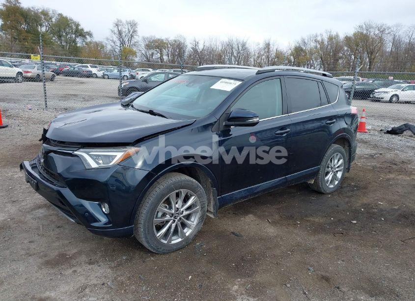 Photo 2 of 2018 Toyota Rav4 PLATINUM (VIN 2T3DFREV1JW764834)