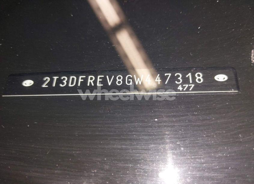 Photo 17 of 2016 Toyota Rav4 LIMITED (VIN 2T3DFREV8GW447318)