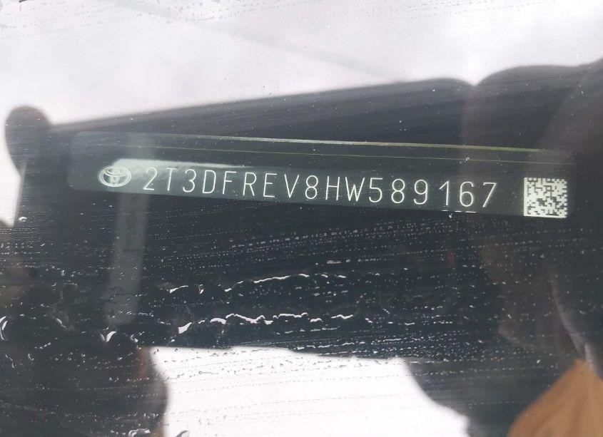 Photo 9 of 2017 Toyota Rav4 LIMITED (VIN 2T3DFREV8HW589167)